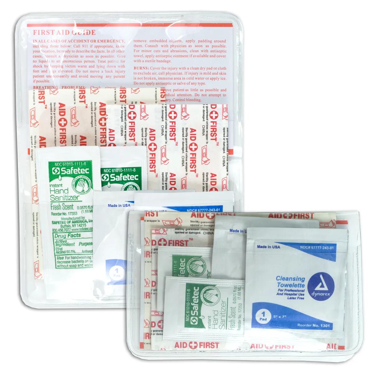 First Aid Kit 10 Piece Stay Clean Extra Large - 4.5 x 2.9 in - product view 16
