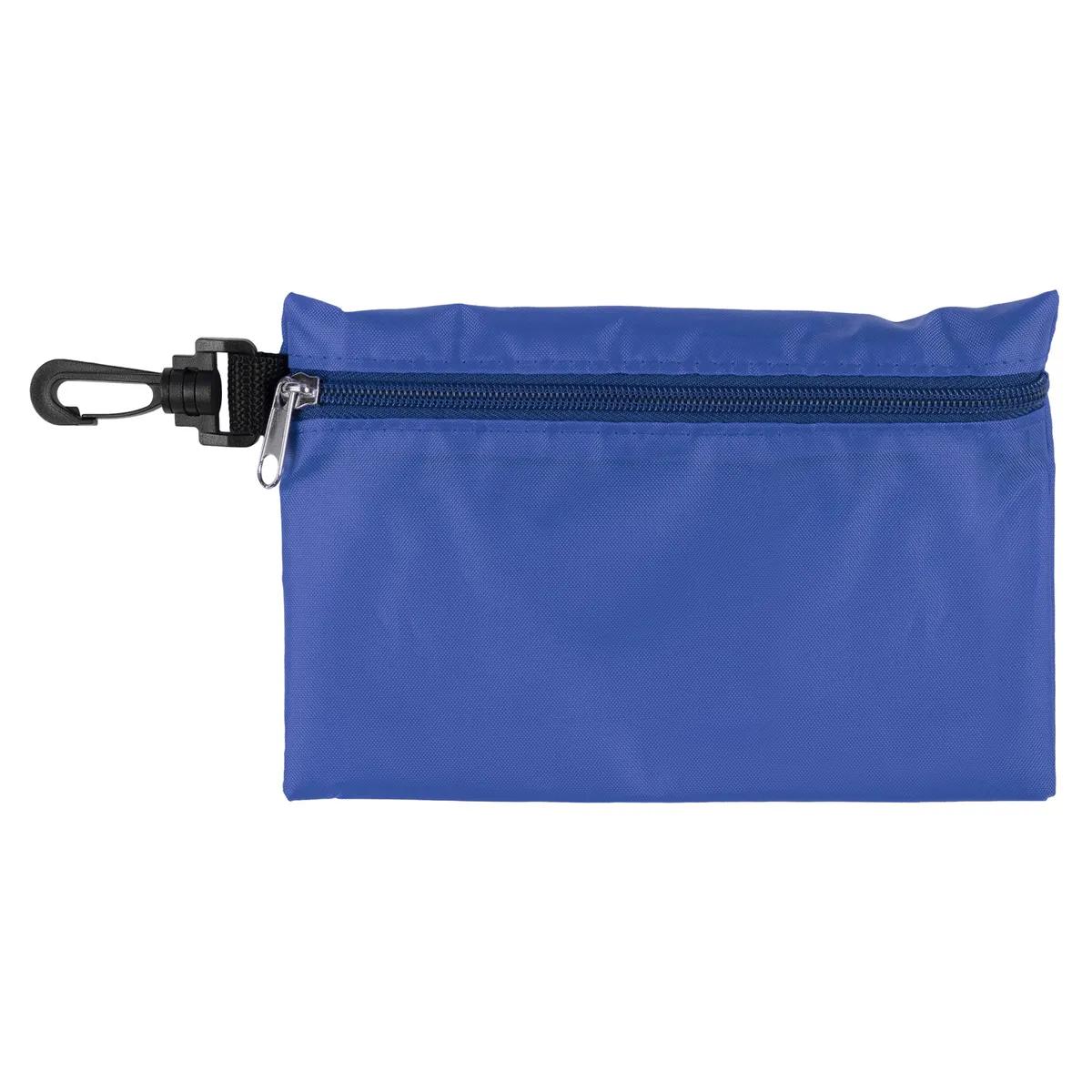 Zipper Storage Pouch with Plastic Hook Polyester - 7.5 x 5 in - product view 21