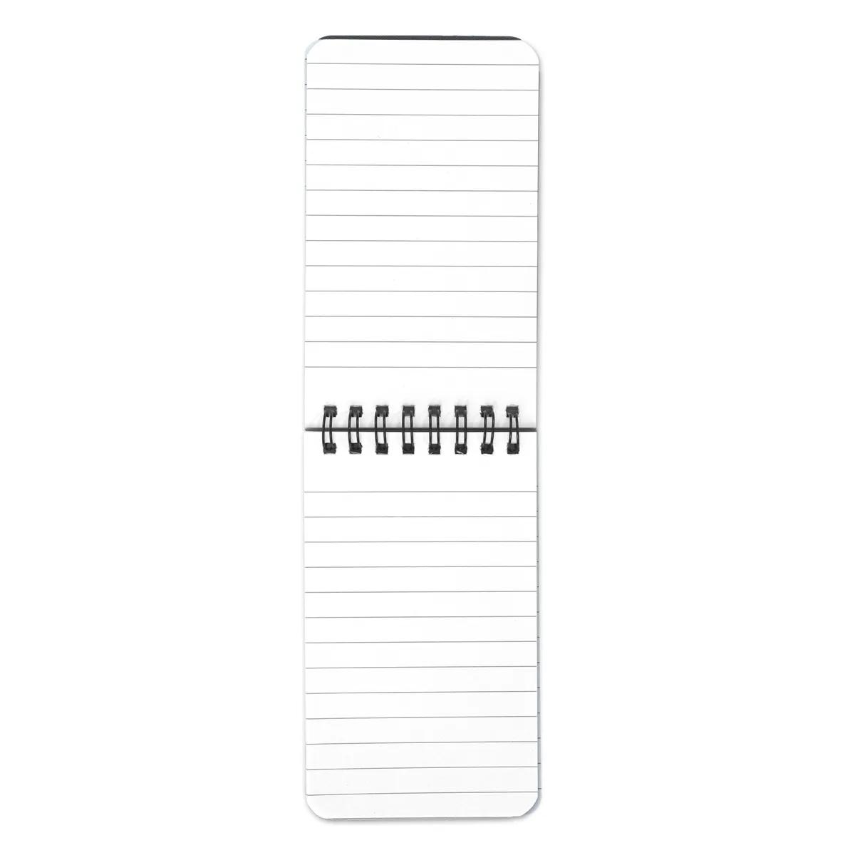 Pocket Spiral Jotter Notepad with Pen Polypropylene - 3 x 5.25 in - product view 9