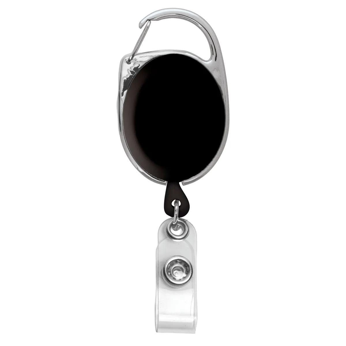 Carabiner Badge Reel Retractable 30 Inch Cord Zinc Alloy - 2 x 1.38 in - product view 14