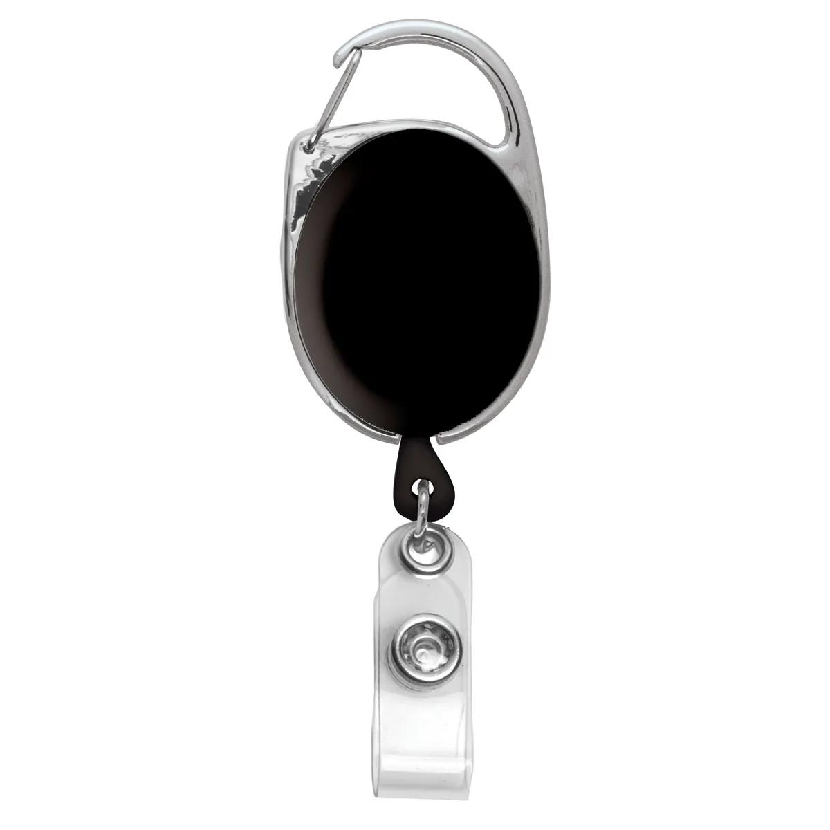 Carabiner Badge Reel Full Color Imprint 30 Inch Cord - 2 x 1.38 in - product view 13