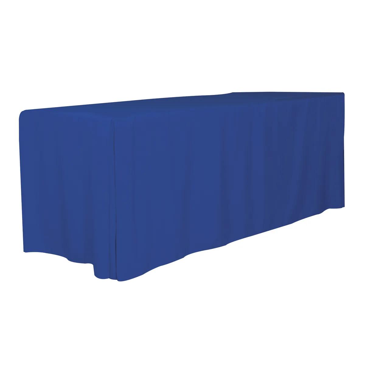 Fitted Table Cover 4-Sided 8 Foot Polyester One Color - 96 x 30 in - product view 6