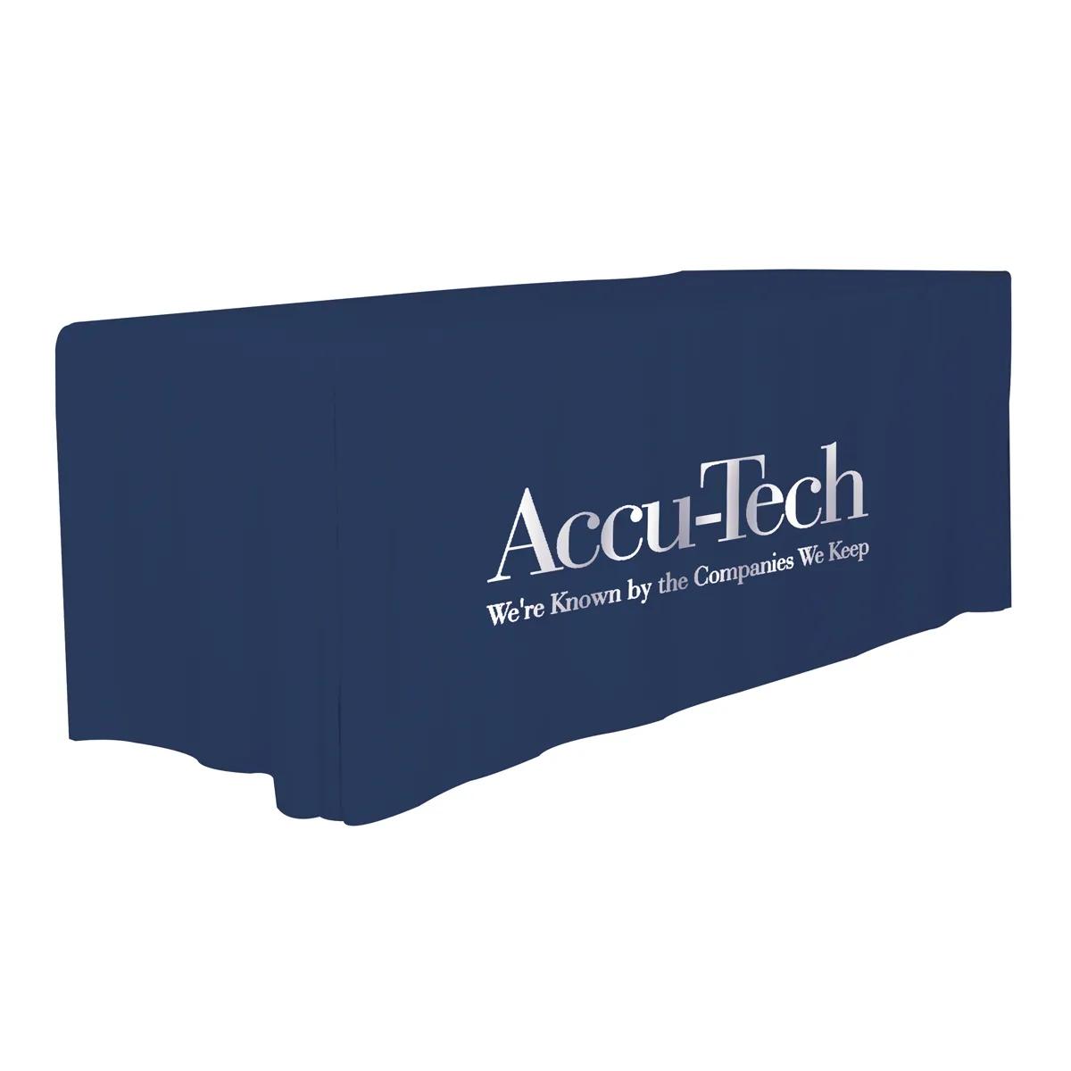 Table Cover Fitted One Color Print Polyester - 6 ft - product view 9