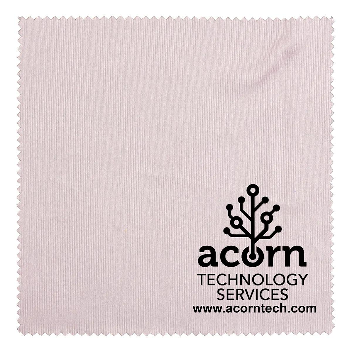 Microfiber Cleaning Cloth Recycled RPET Screen - 6 x 6 in - product view 18