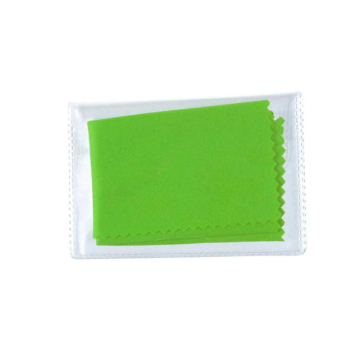 Microfiber Cleaning Cloth Recycled RPET Screen - 6 x 6 in - product view 37