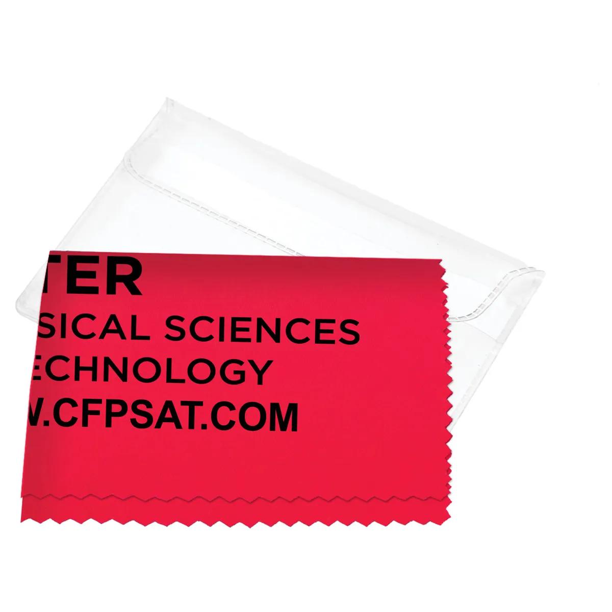 Microfiber Cleaning Cloth XL Recycled RPET Screen - 8 x 8 in - product view 18