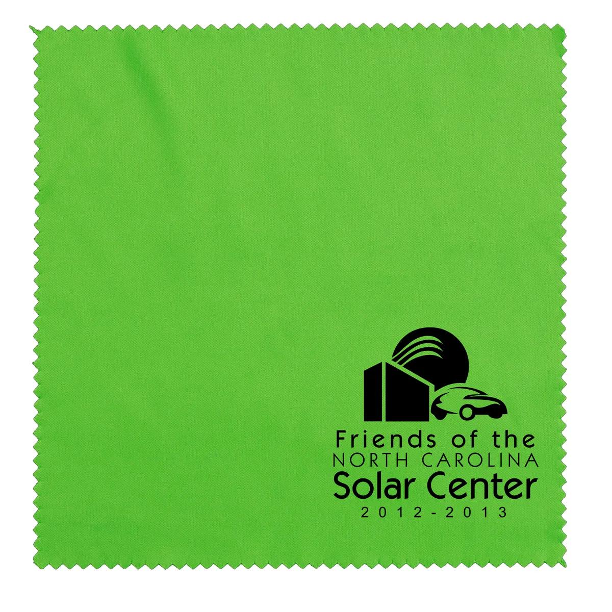 Microfiber Cleaning Cloth XL Recycled RPET Screen - 8 x 8 in - product view 19