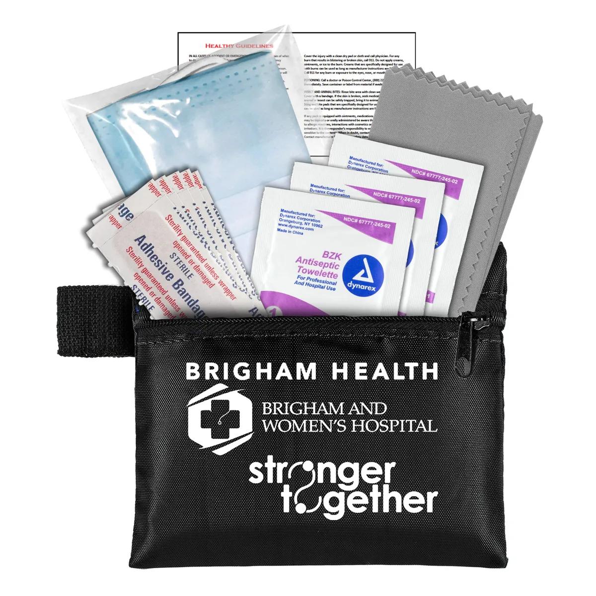 First Aid Kit 11 Piece Antiseptic Zipper Pouch - 5 x 4 in - product view 8