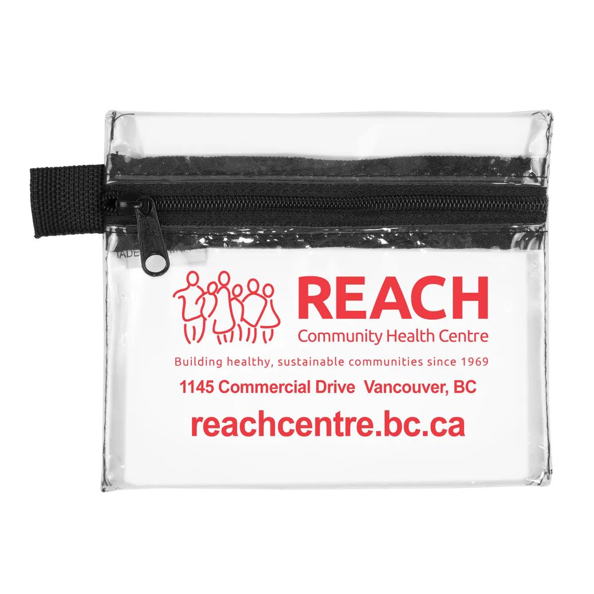 First Aid Kit 11 Piece Antiseptic Zipper Pouch - 5 x 4 in - product view 13