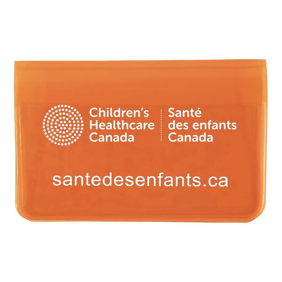 First Aid Kit Sanitizer Wipes On-the-Go Vinyl Pouch - product view 7