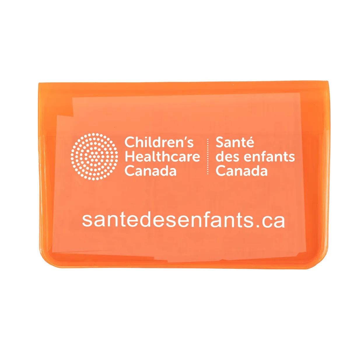 First Aid Kit Sanitizer Wipes On-the-Go Vinyl Pouch - product view 8