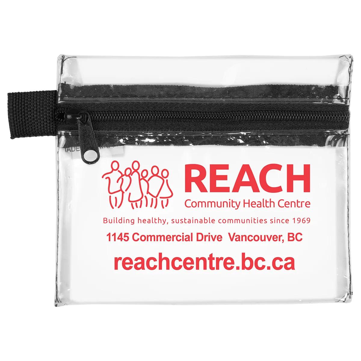 First Aid Kit Antiseptic 10 Piece Zipper Pouch - 5 x 4.25 in - product view 5