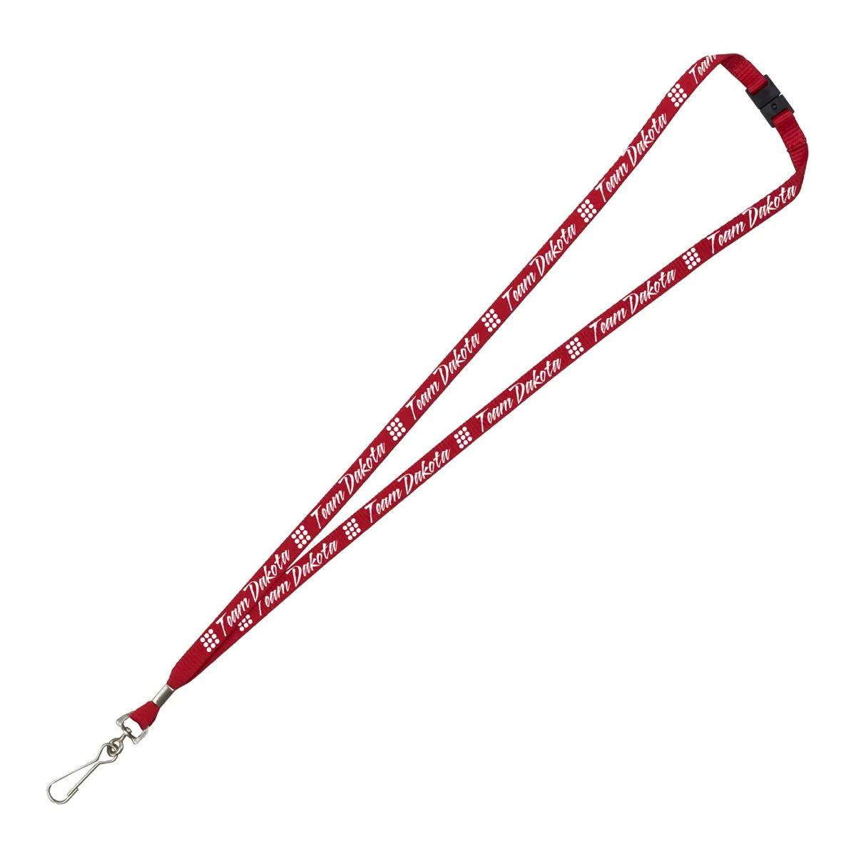 Custom Lanyards Silkscreen Economy Breakaway Safety - 3/8 in - product view 6
