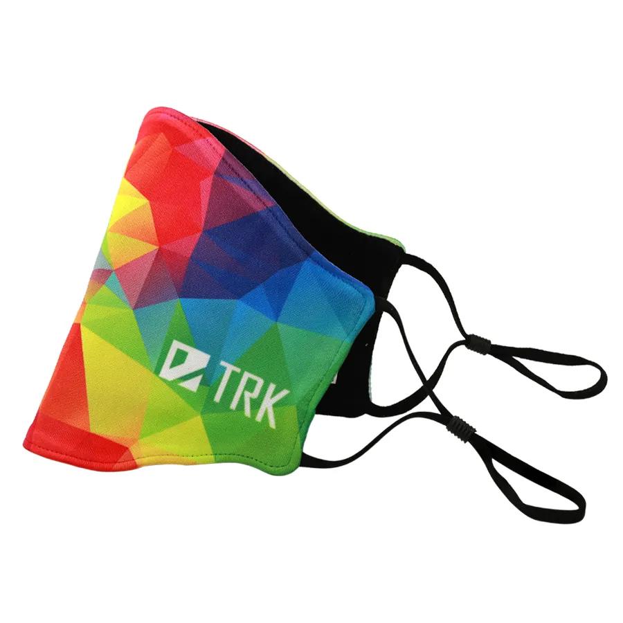 Face Mask Sublimation 3-Ply Washable Ear Loop Adjusters - One Size - product view 2