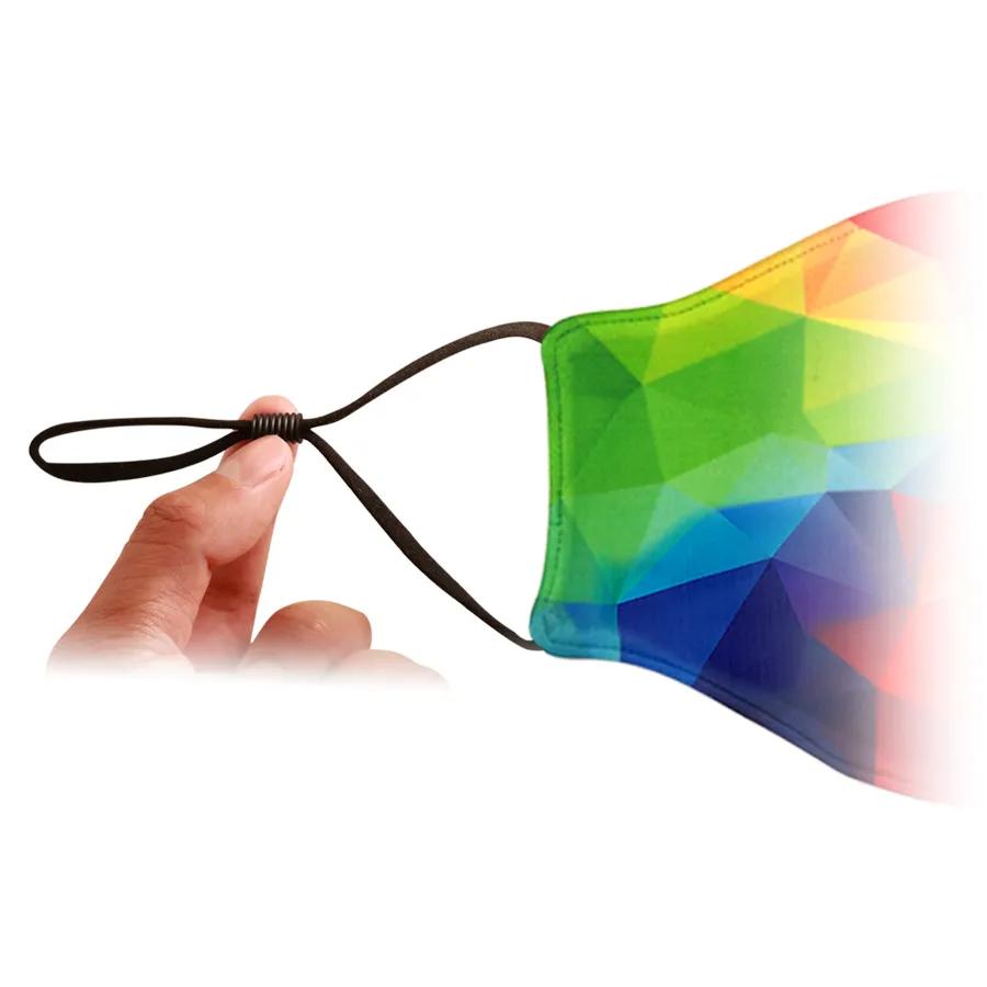 Face Mask Sublimation 3-Ply Washable Ear Loop Adjusters - One Size - product view 4