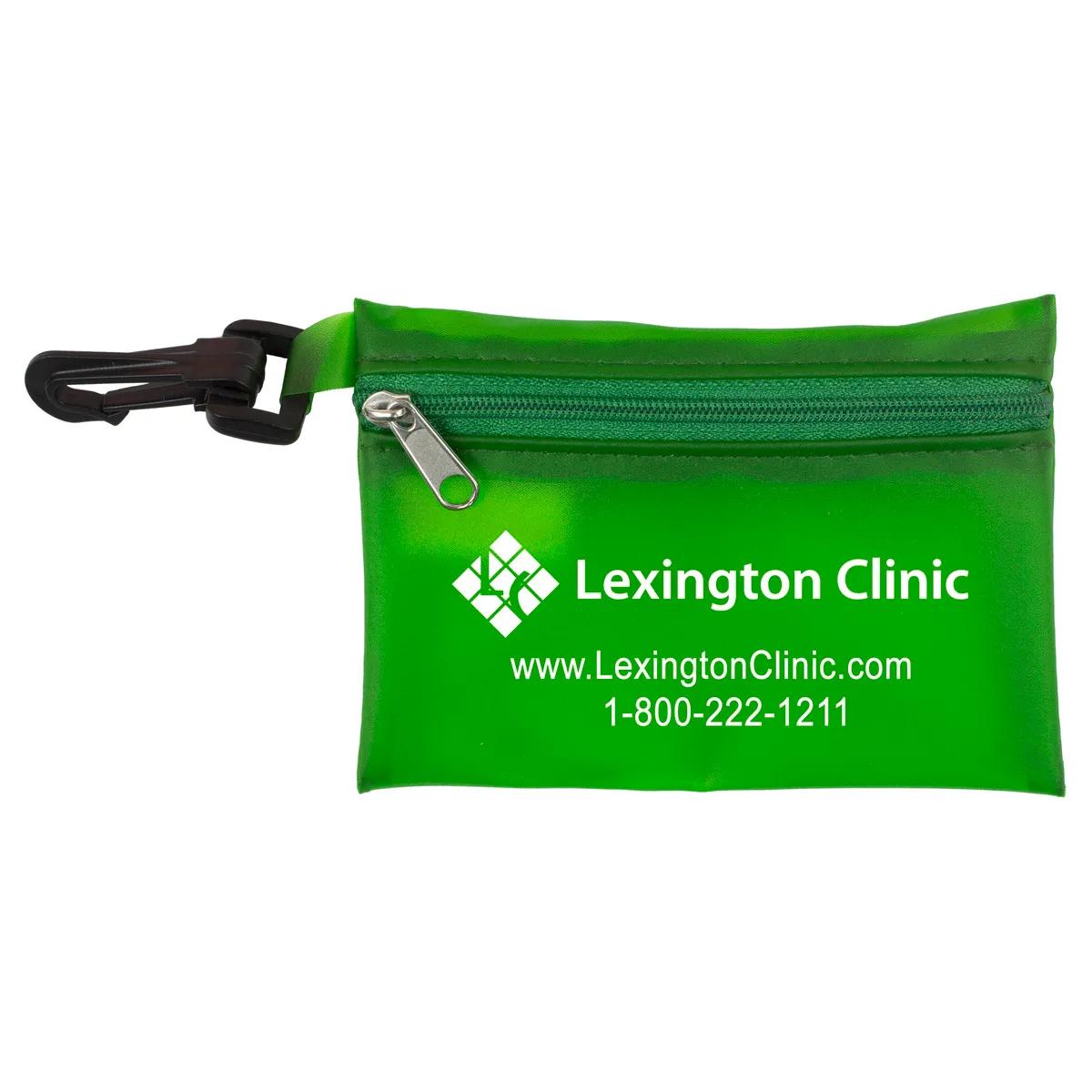 First Aid Kit 8 Piece Translucent Antibiotic Ointment - 4.9 x 3.5 in - product view 5