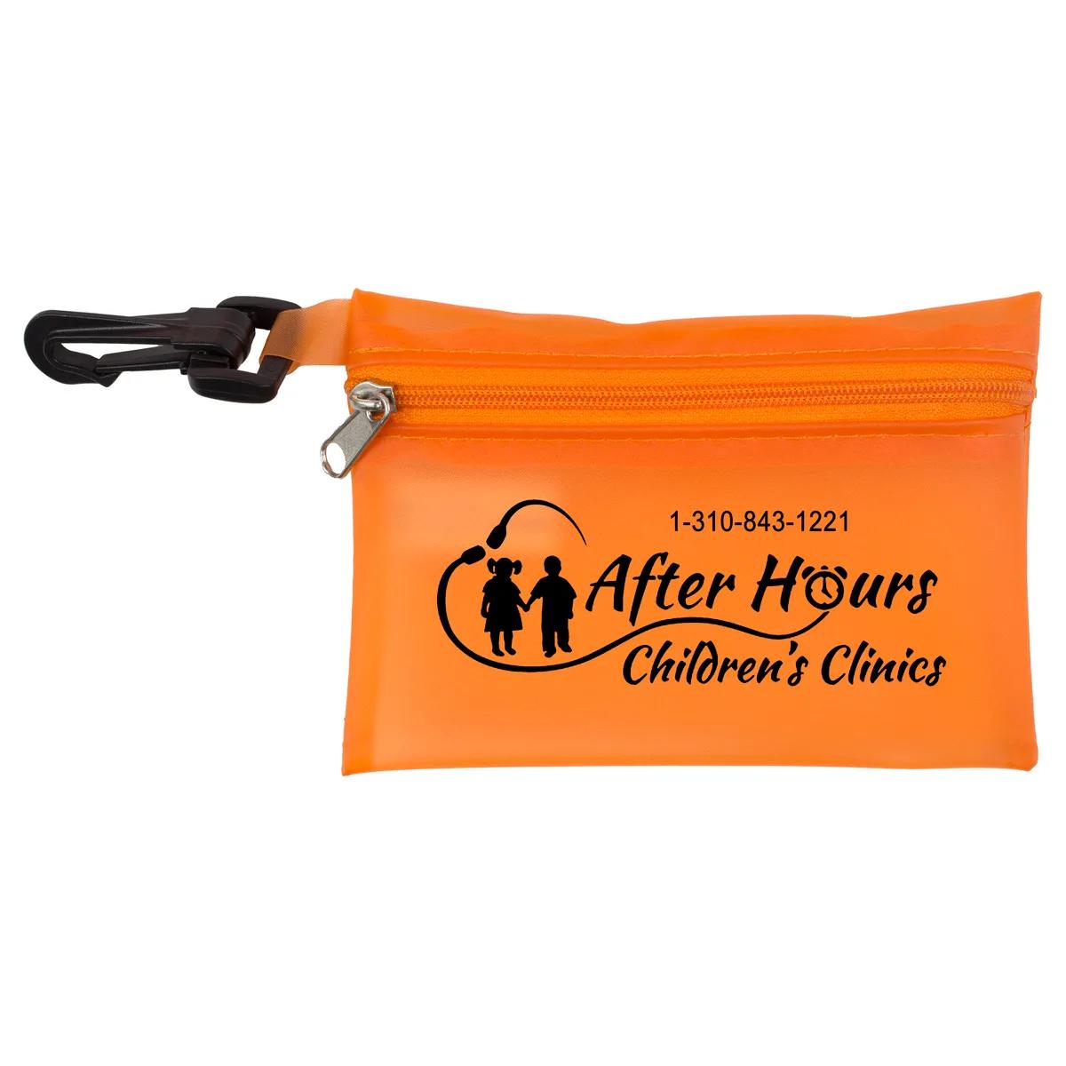 First Aid Kit 8 Piece Translucent Antibiotic Ointment - 4.9 x 3.5 in - product view 6