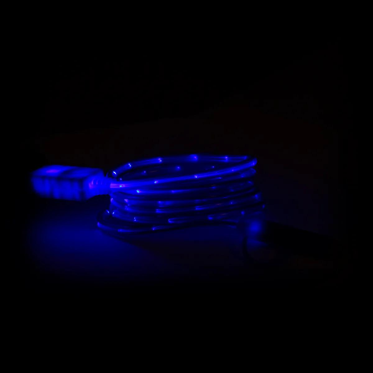 Phone Charging Cable 3-in-1 LED Lighted Type C Adapter - 40 in - product view 10