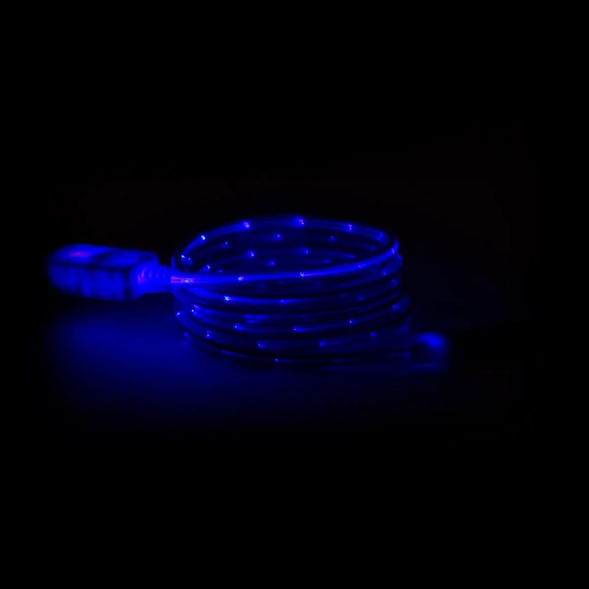 Phone Charging Cable 3-in-1 LED Lighted Type C Adapter - 40 in - product view 12