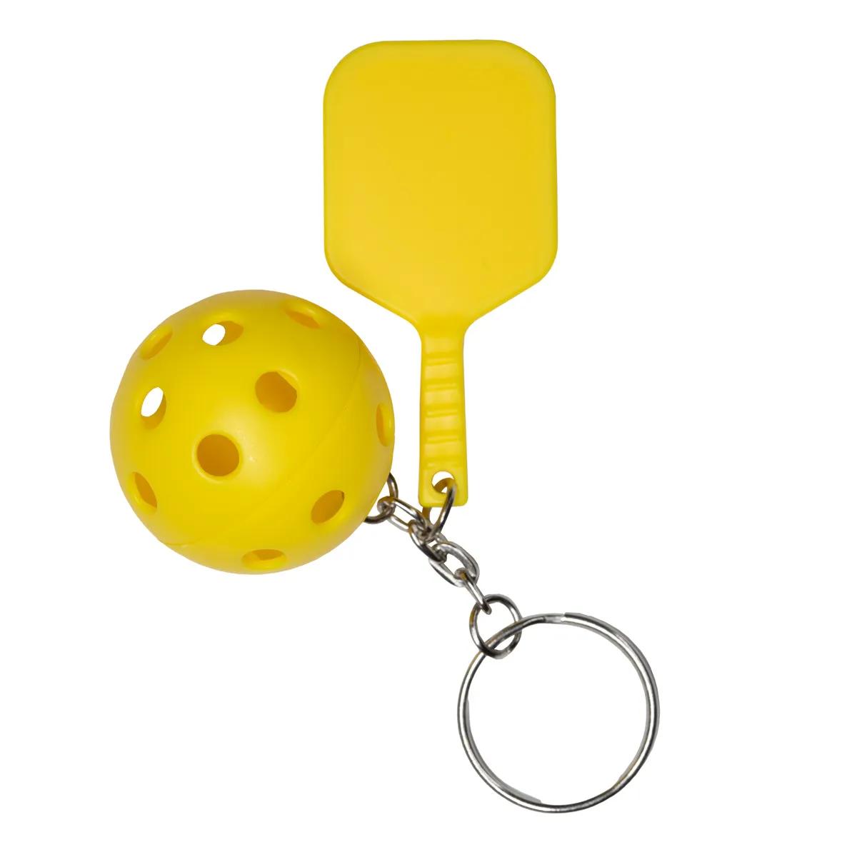 Pickleball Paddle Keychain with Ball Polystyrene - 2.25 in - product view 17