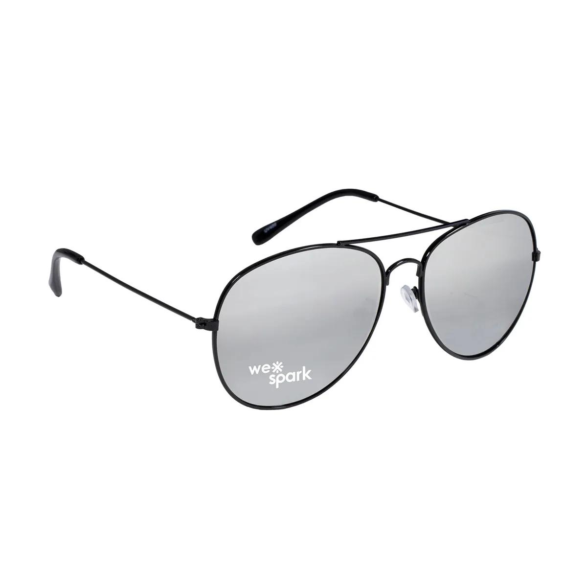 Mirrored Aviator Sunglasses UV Protection FDA Compliant - product view 2