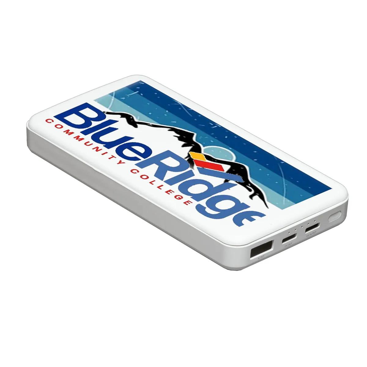 Power Bank 10000 mAh UL Certified Acrylic - 5.25 x 2.6 in - product view 2