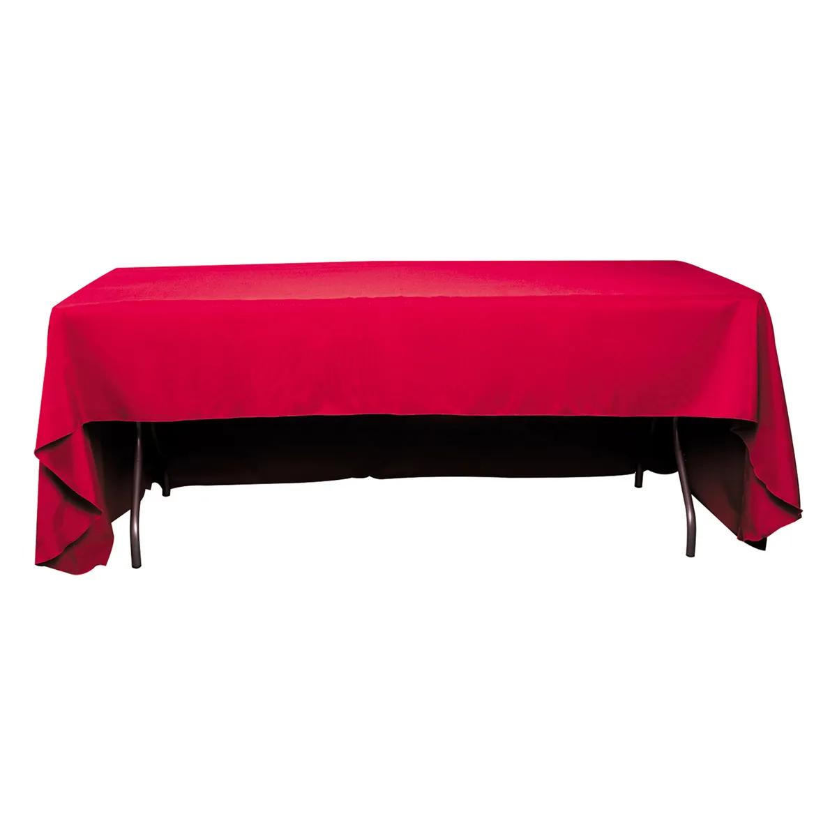 Table Cover 3-Sided Economy Polyester One Color - 6 ft - product view 8