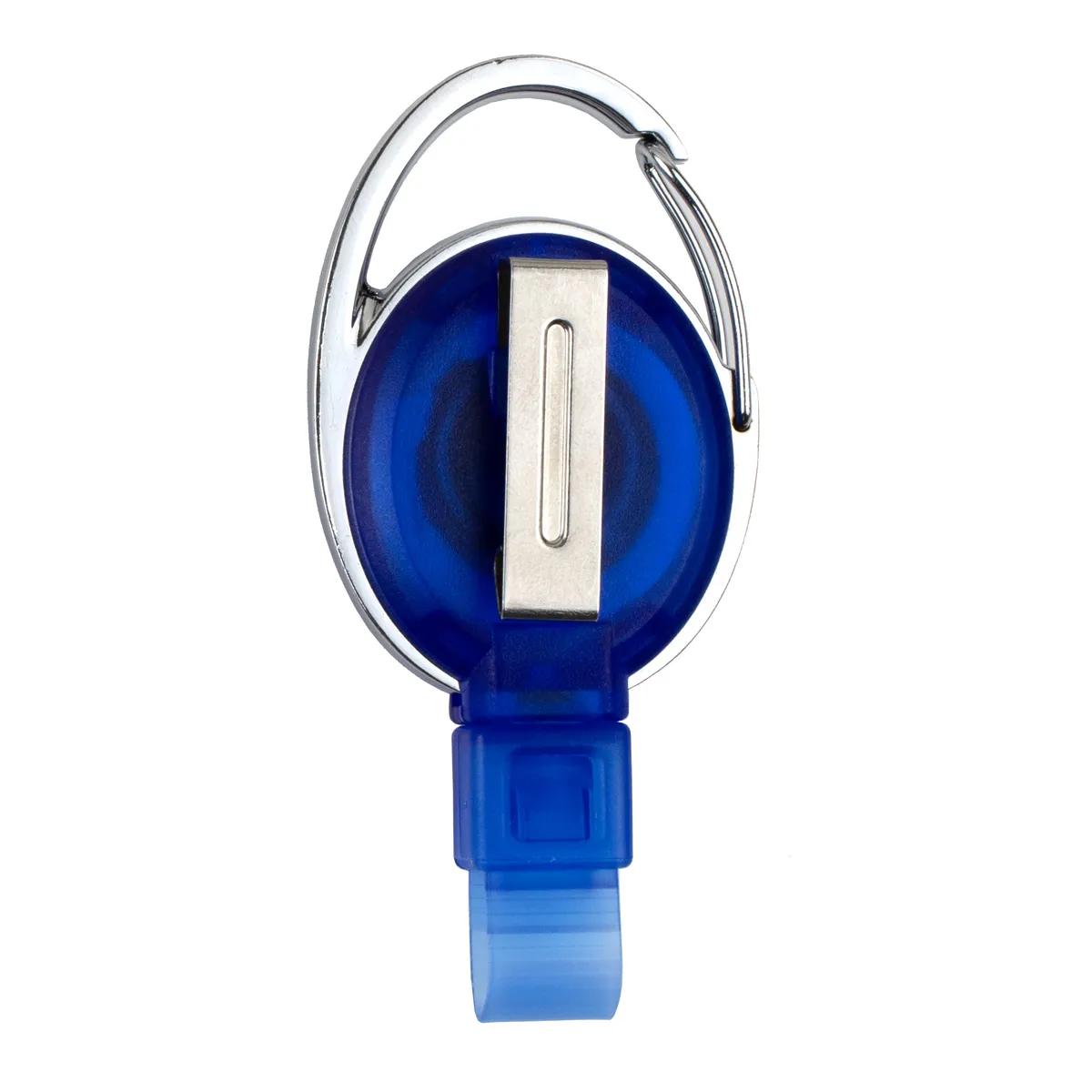 Badge Reel Recycled Plastic Carabiner Clip PVC Free - 2 in - product view 17