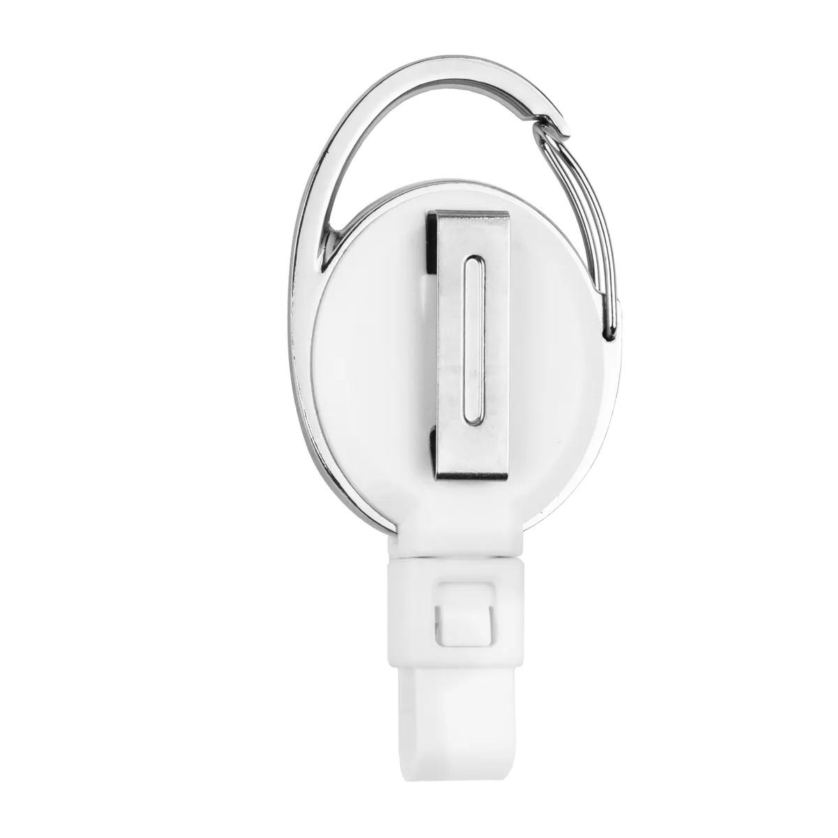 Badge Reel Recycled Plastic Carabiner Clip PVC Free - 2 in - product view 18