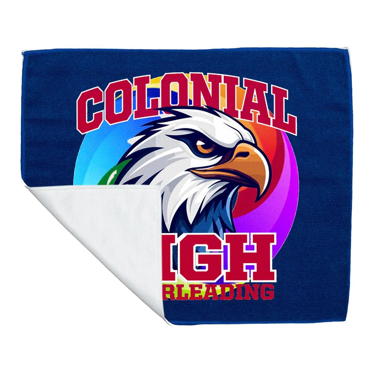 Rally Towel Recycled Polyester Full Color - 15 x 18 in - product view 3
