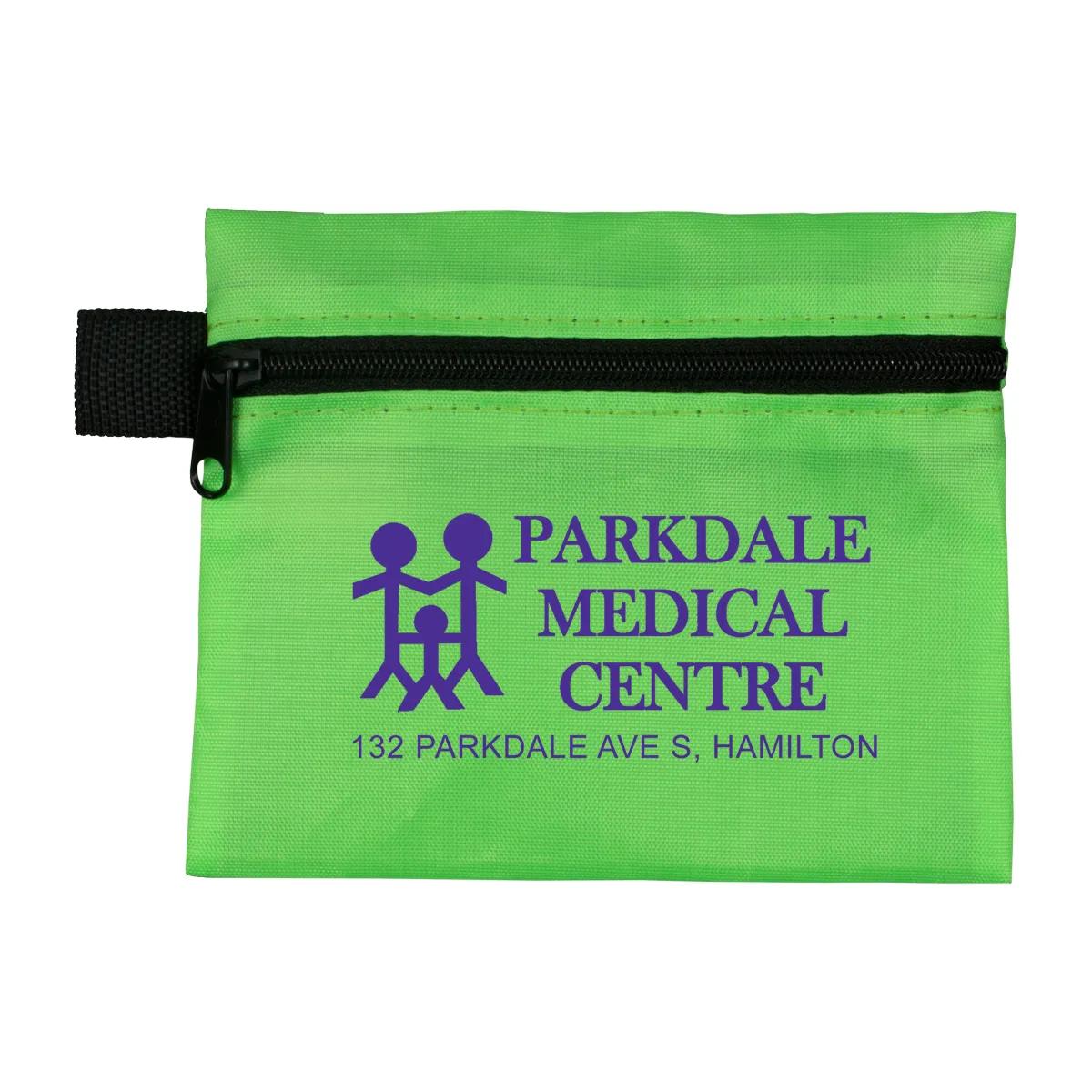 First Aid Kit Plus Zipper Pouch 14 Piece - 5 x 4.25 in - product view 5