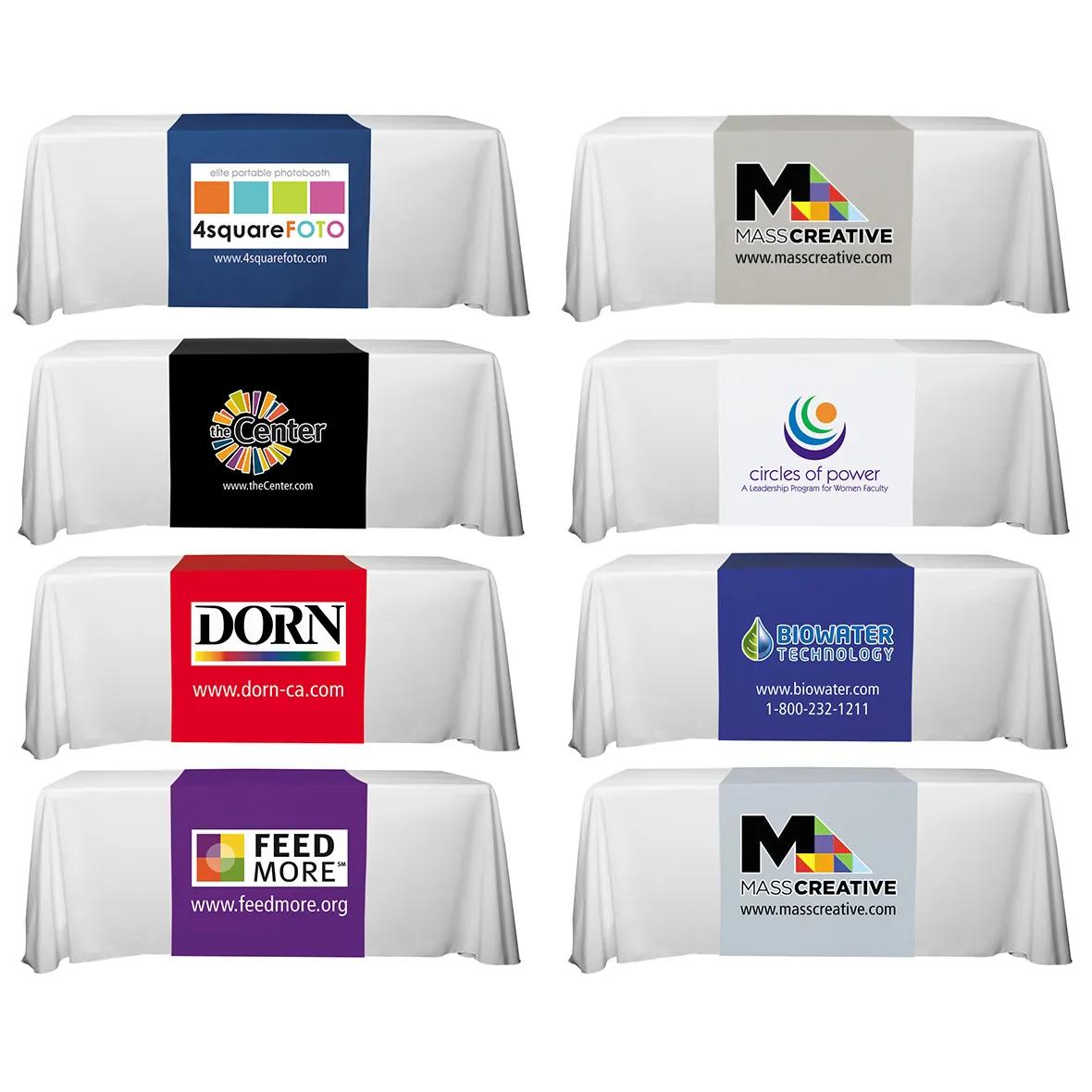 Table Runner Polyester Full Color Long - 30 x 90 in