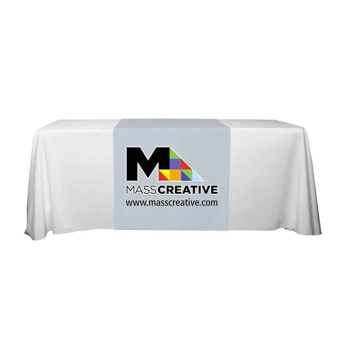Table Runner Polyester Full Color Long - 30 x 90 in - product view 8