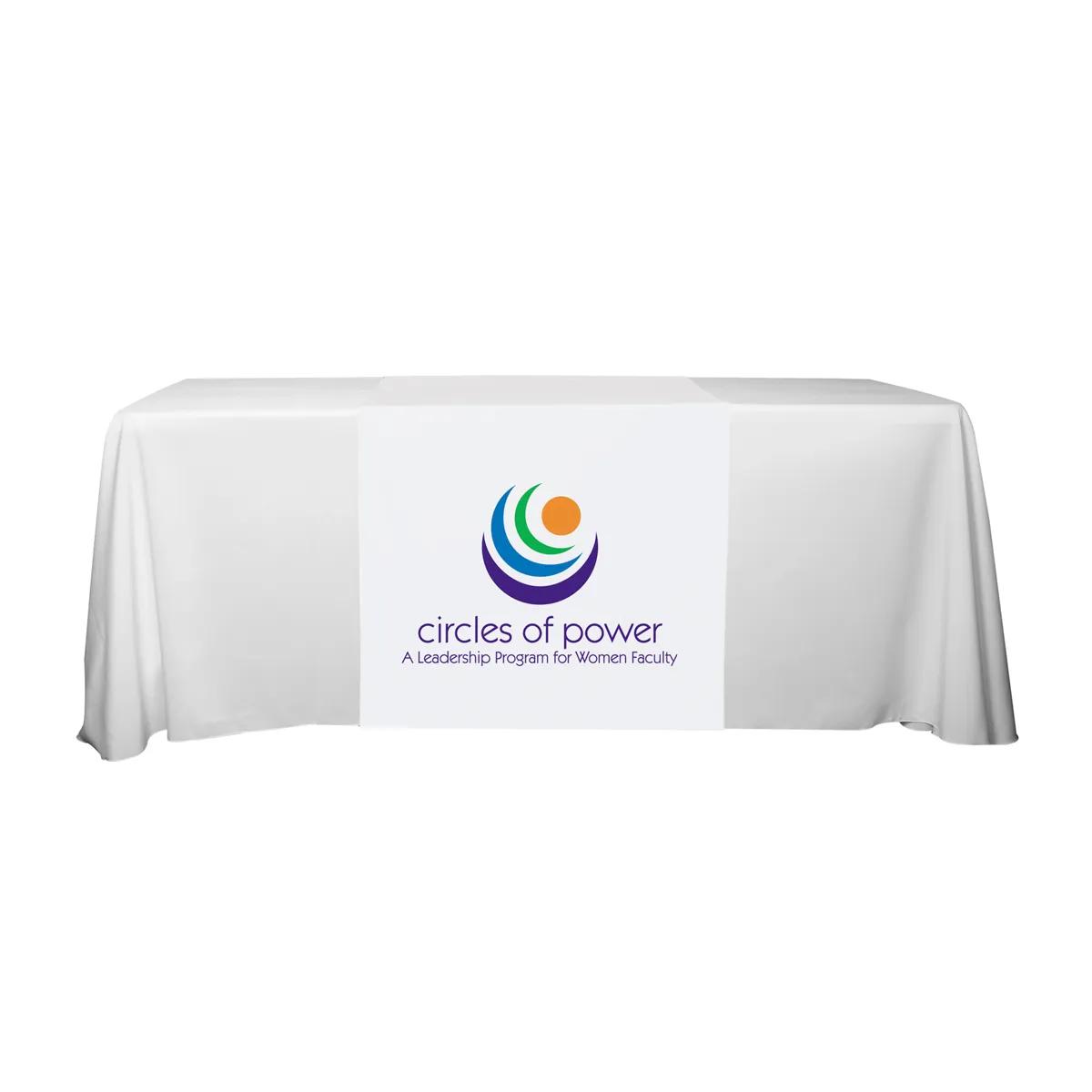 Table Runner Polyester Full Color Long - 30 x 90 in - product view 9