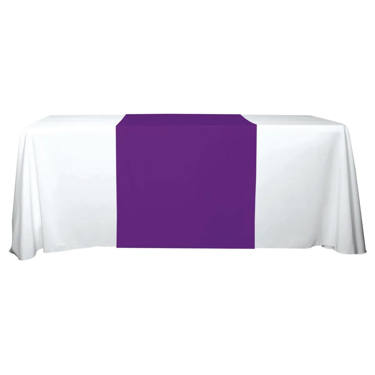 Table Runner Polyester Full Color Long - 30 x 90 in - product view 12