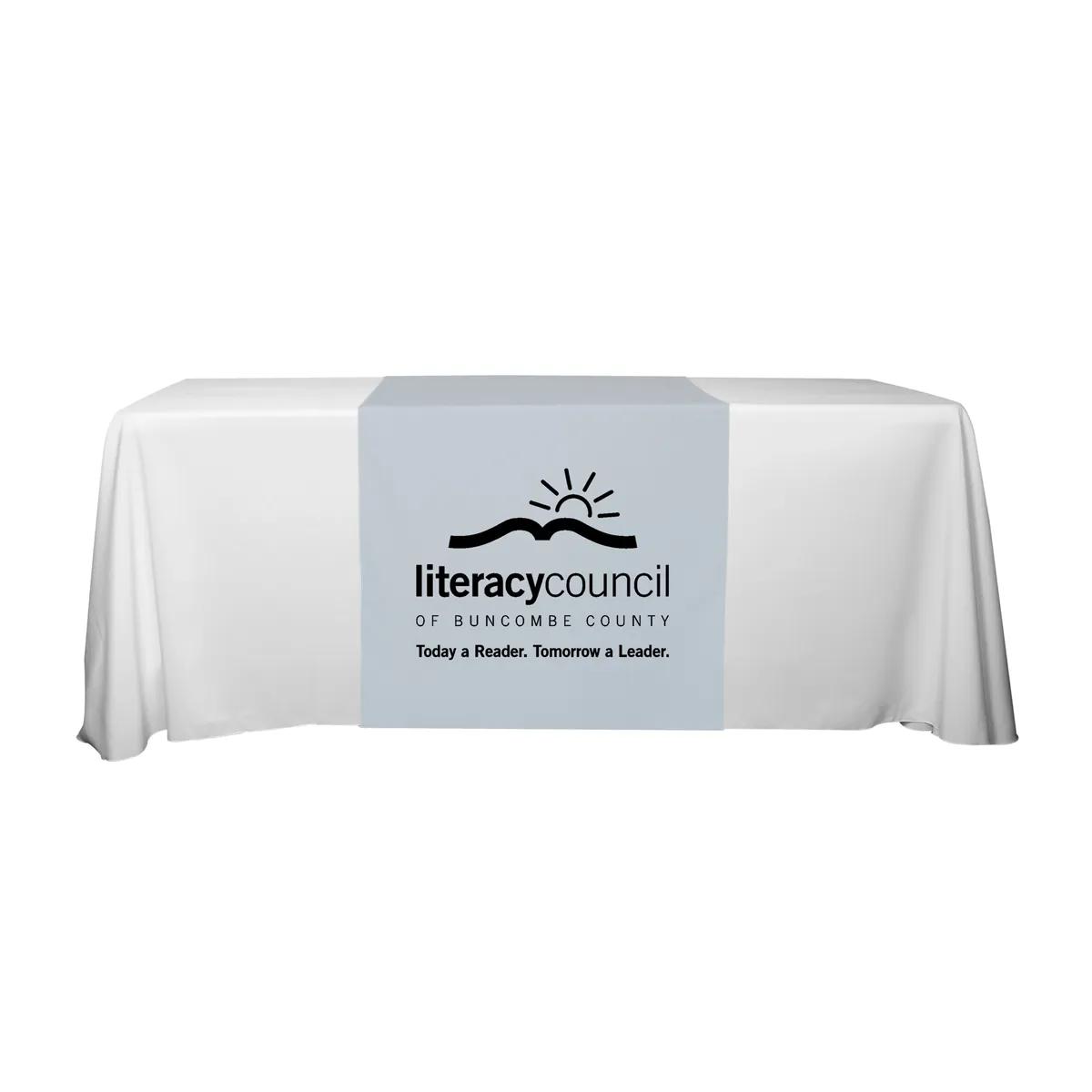 Table Runner Polyester One Color Standard - 30 x 60 in - product view 7
