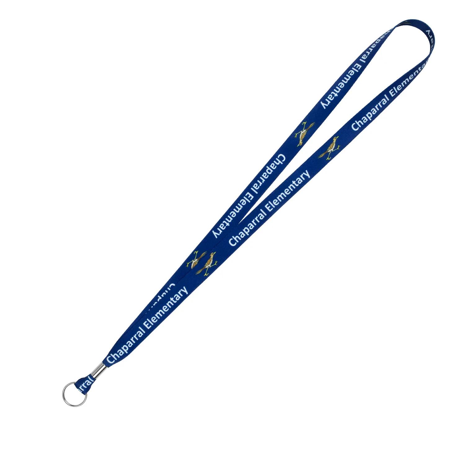 Custom Lanyards Soft Polyester Sublimation - 18 in (0.625 in) - product view 4