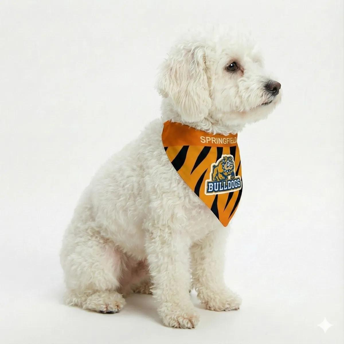 Pet Bandana Recycled Polyester Half-Cut Triangle - 22 x 30 in - product view 7