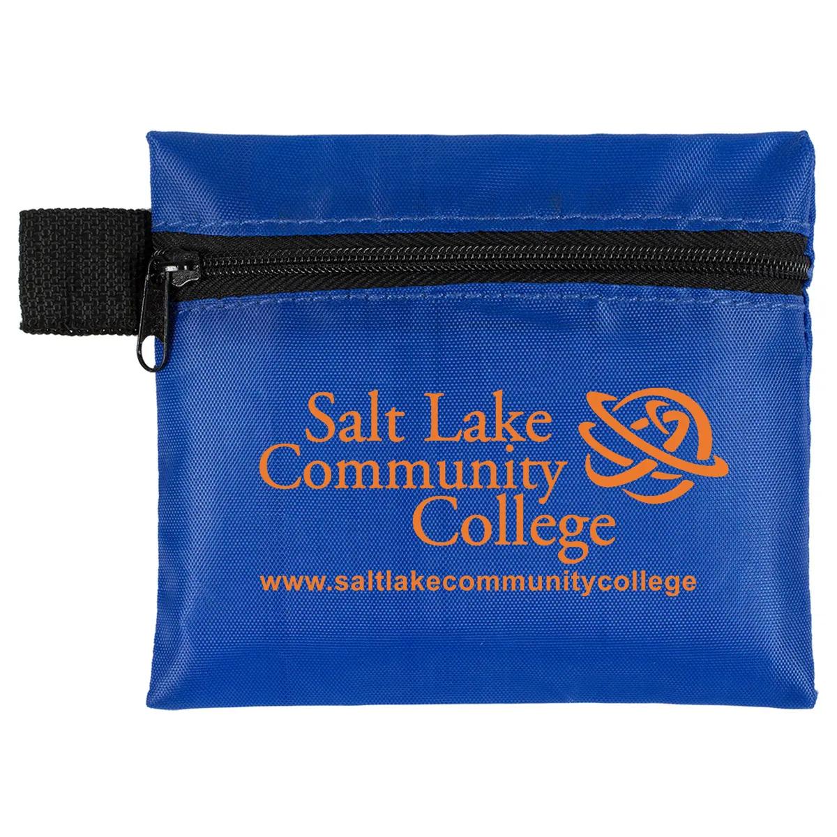 First Aid Kit Hand Sanitizer 8-Piece Zipper Pouch - 5 x 4 in - product view 7