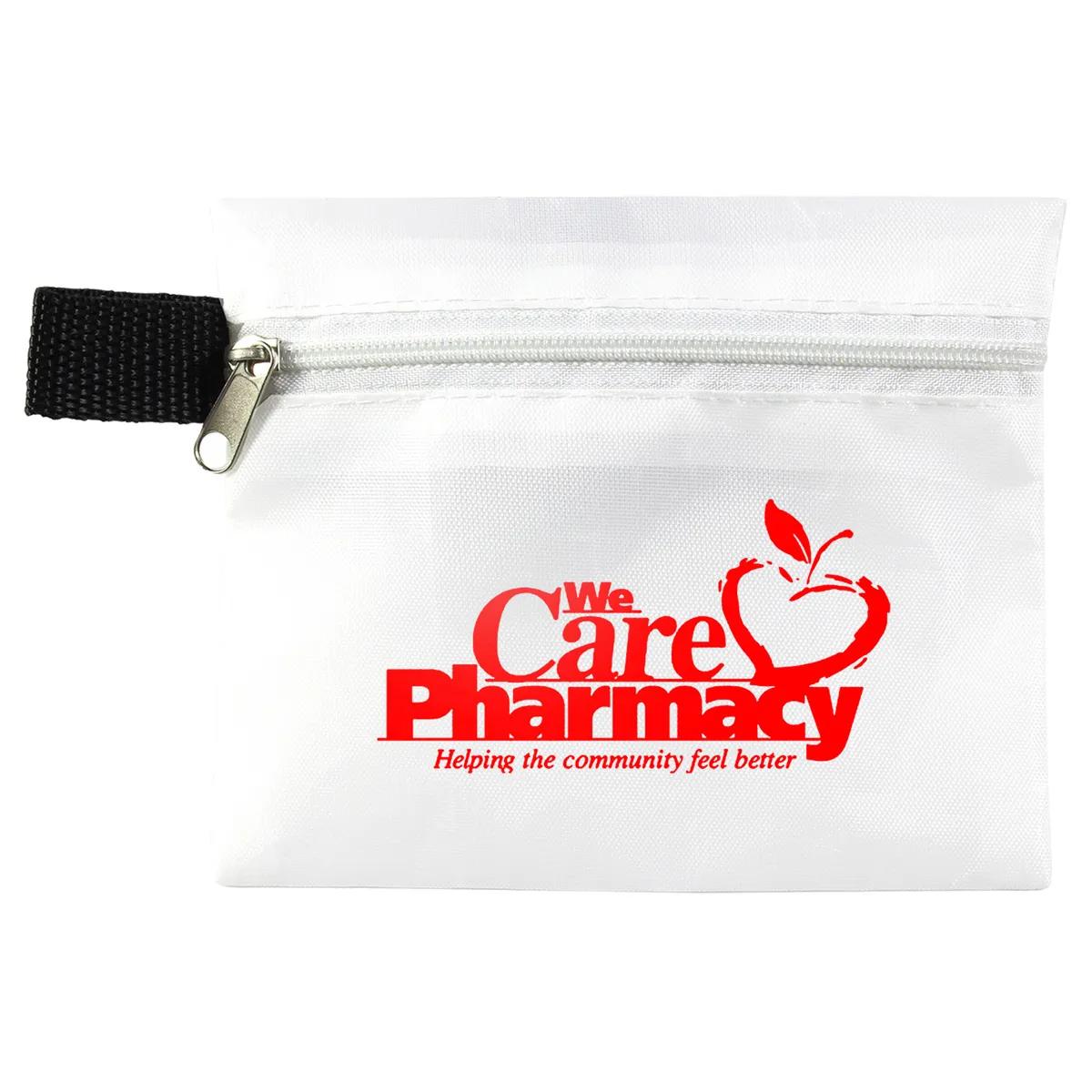 First Aid Kit Hand Sanitizer 8-Piece Zipper Pouch - 5 x 4 in - product view 8