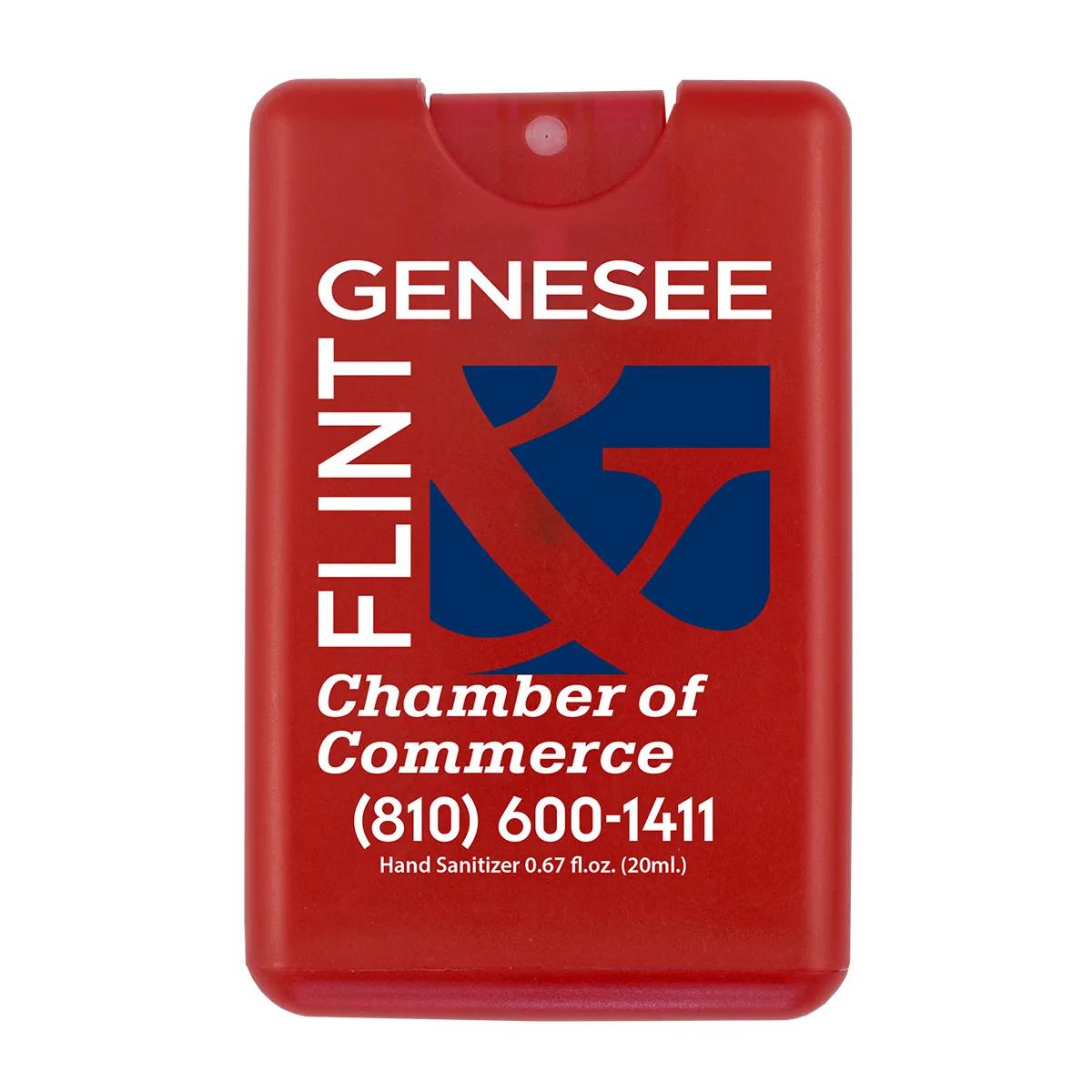 Hand Sanitizer Spray Credit Card Shape Citrus - 20 ml - product view 3