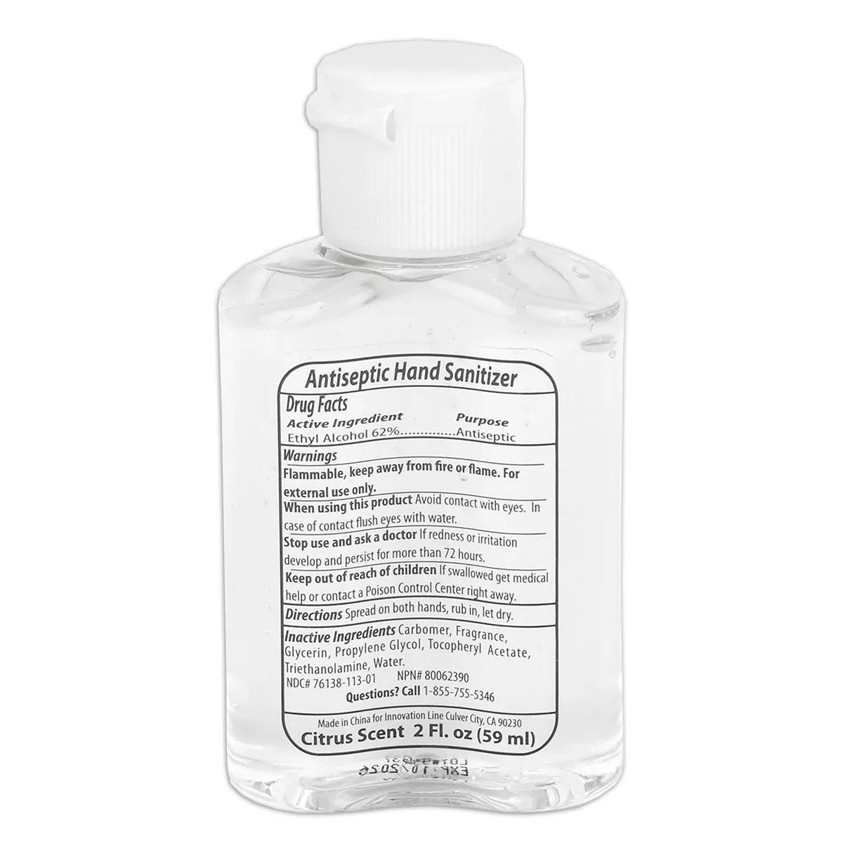 Hand Sanitizer Gel Large Flip-Top Spot Color - 2 oz - product view 2