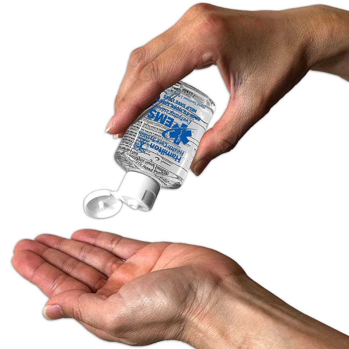 Hand Sanitizer Gel Large Flip-Top Spot Color - 2 oz - product view 5