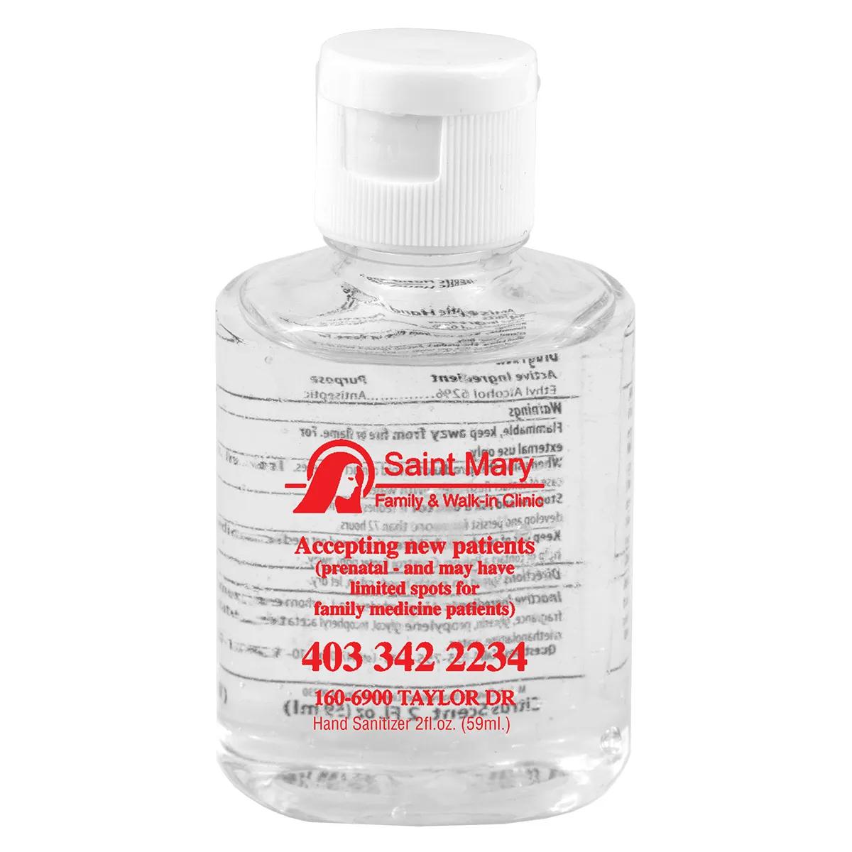 Hand Sanitizer Gel Large Flip-Top Spot Color - 2 oz - product view 10