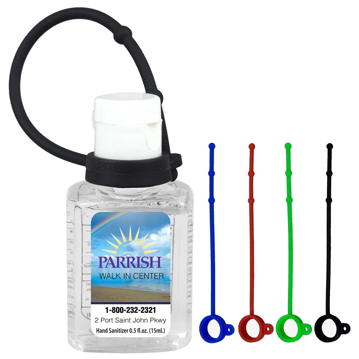 Hand Sanitizer Gel Mini with Silicone Leash - 0.5 oz - product view 2