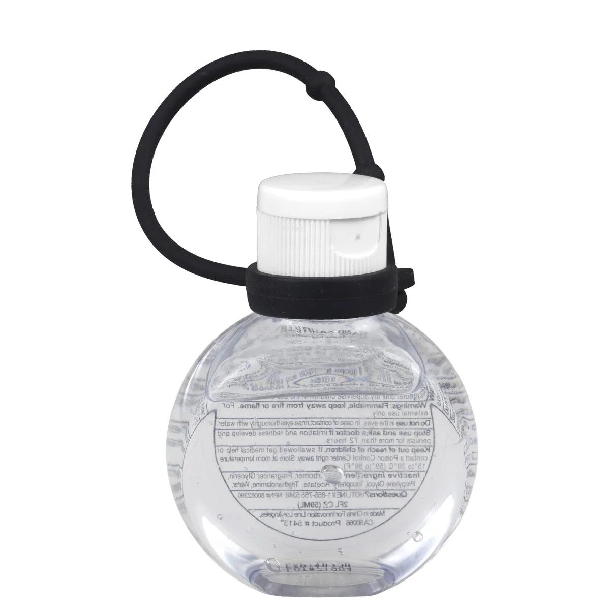 Hand Sanitizer Gel Round with Adjustable Strap - 1 oz - product view 3