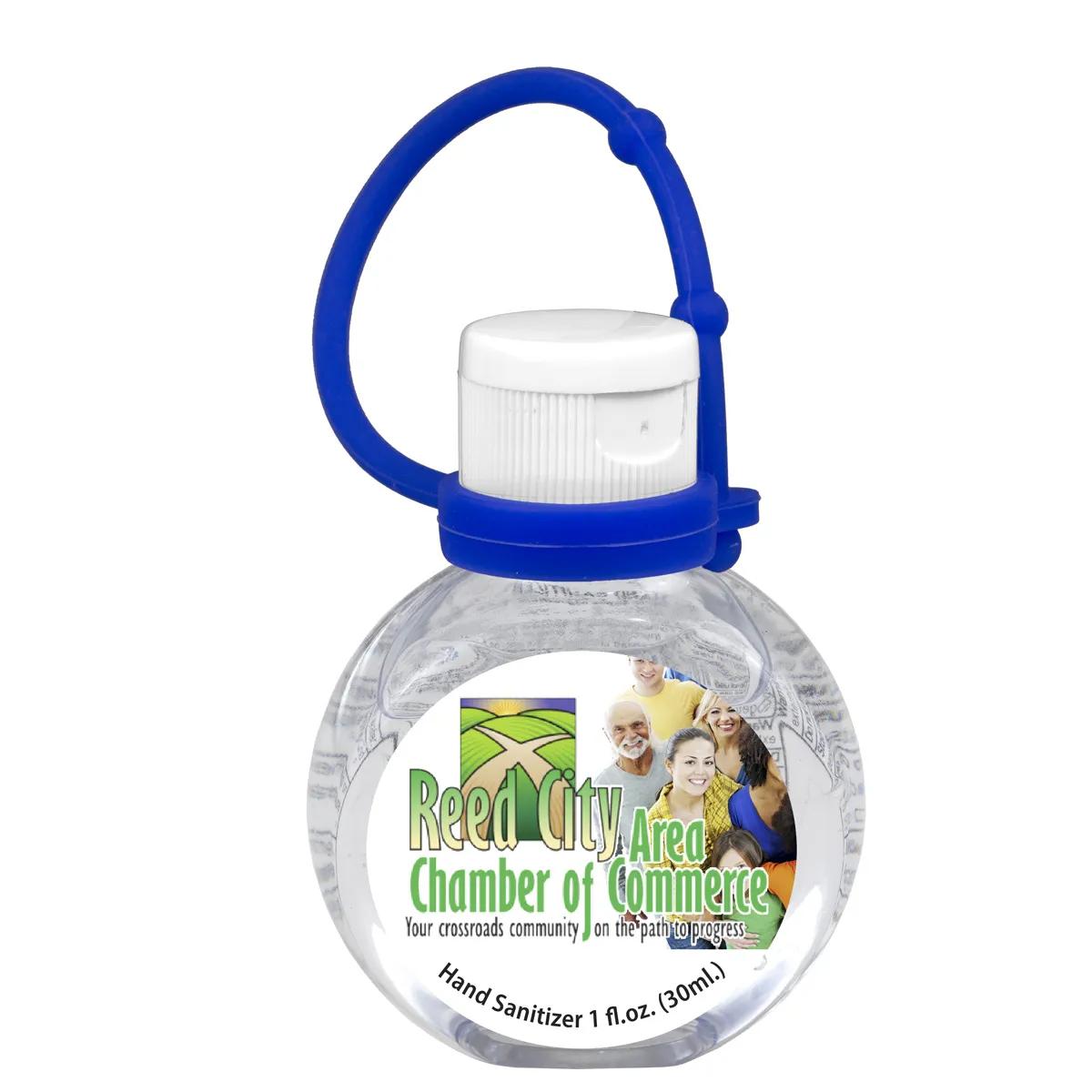 Hand Sanitizer Gel Round with Adjustable Strap - 1 oz - product view 5