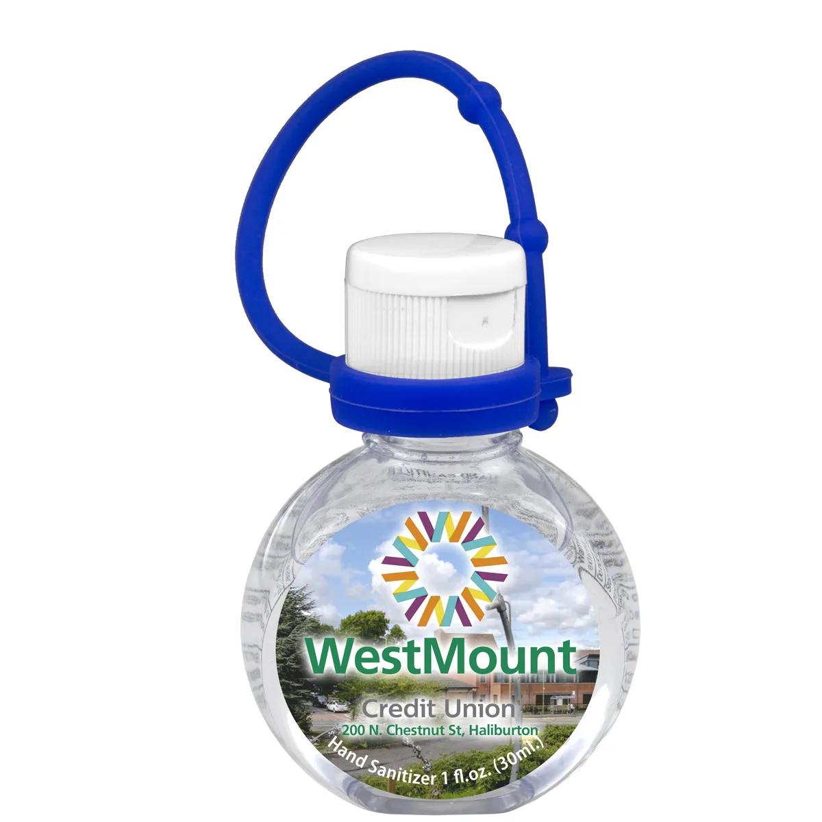 Hand Sanitizer Gel Round with Adjustable Strap - 1 oz - product view 6