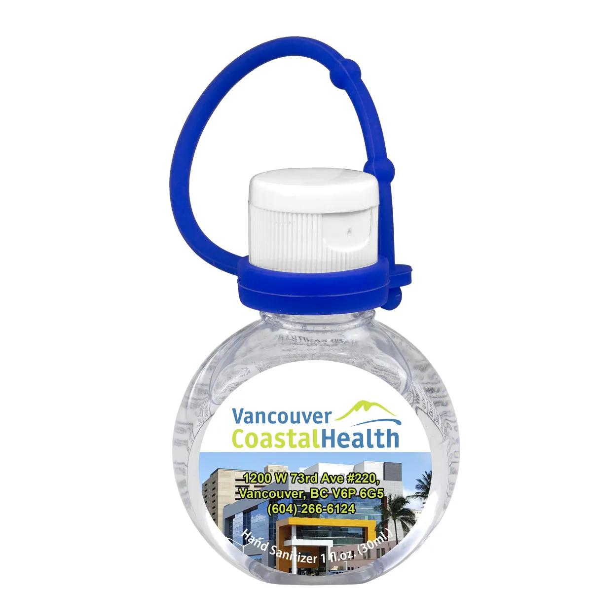 Hand Sanitizer Gel Round with Adjustable Strap - 1 oz - product view 8