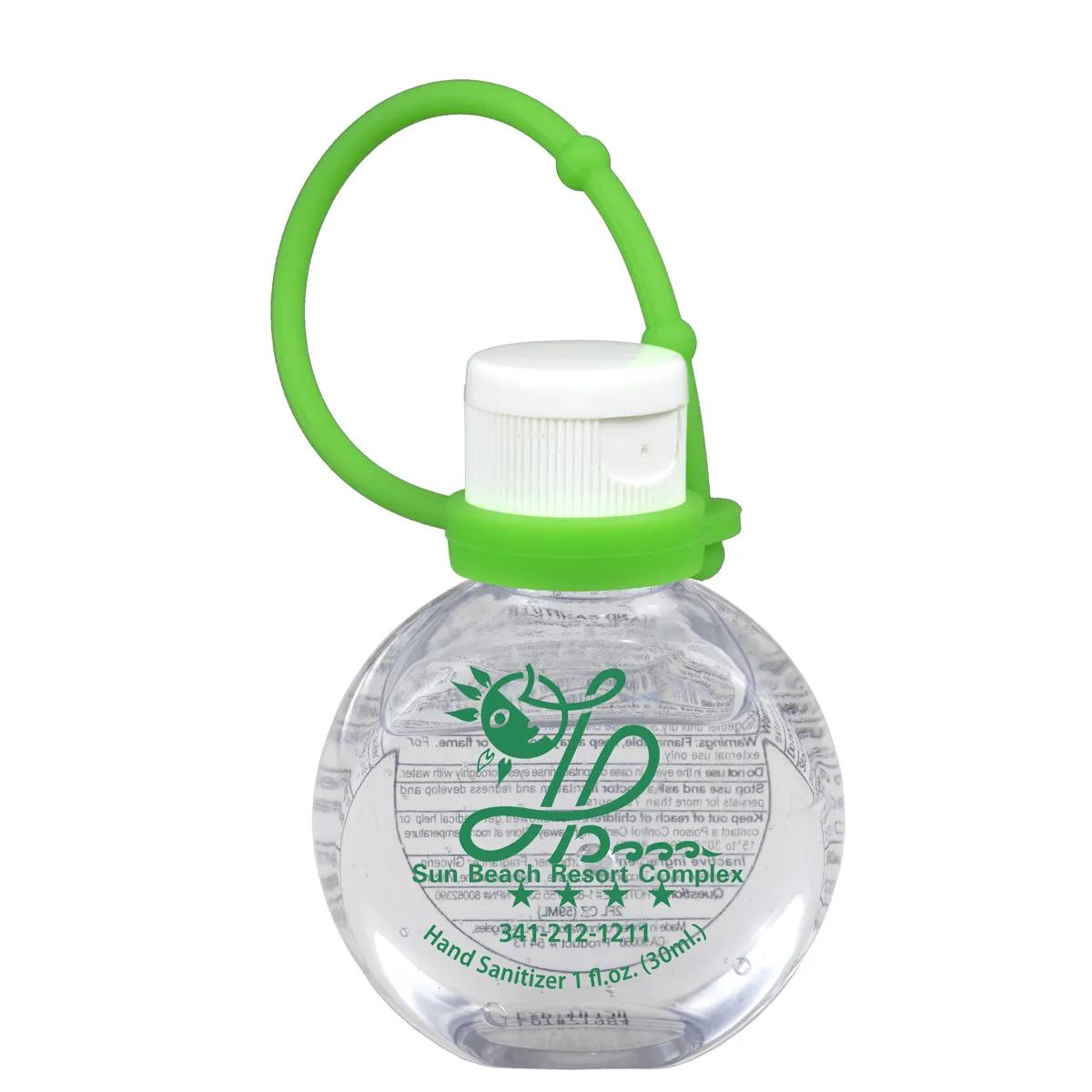Hand Sanitizer Gel Round Spot Color Print - 1 oz - product view 4